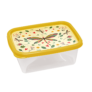 Pote Multiuso Retangular Garden 750ml Jaguar