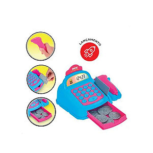 Mini Caixa Registradora 604 Bs Toys