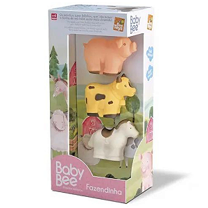 Coleção Animais Da Fazenda Fofinhos 389 Bee Toys