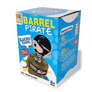 Jogo Barril Pirata 380 Bee Toys