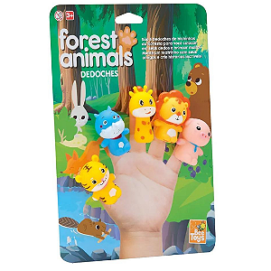 Dedoches Animais Da Floresta 298 Bee Toys