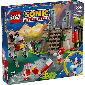 Lego Sonic Knuckles E O Santuario Master Emerald 325 Peças 76998
