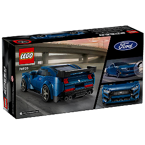 Lego Speed Champions Ford Mustang Dark Horse 344 Peças 76920