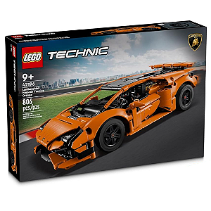 Lego Technic Lamborghini Huracan Tecnica Laranja 806 Peças 42196
