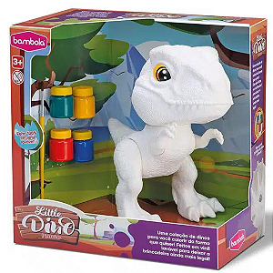 Boneco Little Dino Pintura Velociraptor 772 Bambola