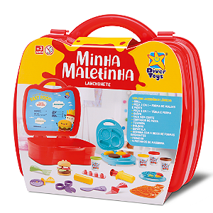 Minha Maletinha Lanchonete Diver Massa 8151 Diver Toys