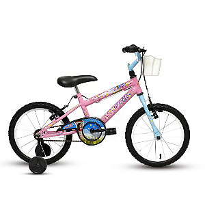 Bicicleta SK-II Rosa E Azul Aro 16 Stone Bike