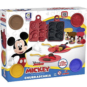 Massinha Churrasqueira Mickey Disney 2685 Cotiplás