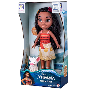 Boneca Moana E Pua 2600 Cotiplás