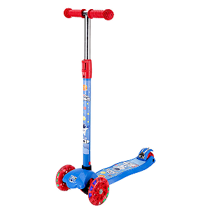 Patinete Radical Astronauta Com Luz DMR6866 Dm Toys