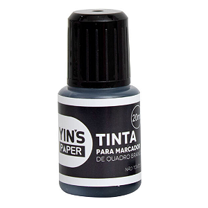Tinta Para Marcador De Quadro Branco Preto  20ml YP7686 Yins Paper