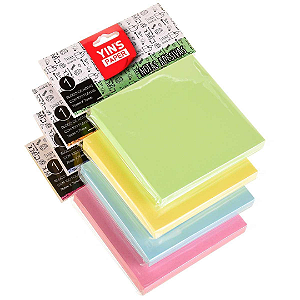 Bloco Autoadesivo Com 100 Folhas YP7282 Yins Paper
