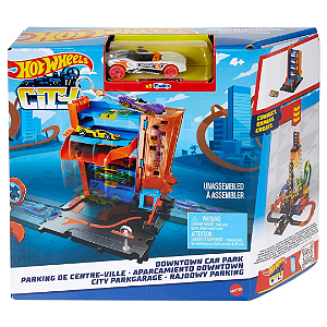 Pista Hot Wheels City Estacionamento HDR28 Mattel