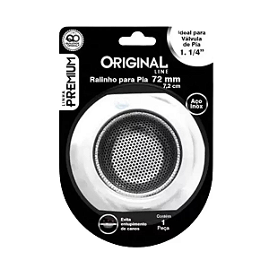 Ralo Para Pia Inox Premium 7,2cm SL0733 Original