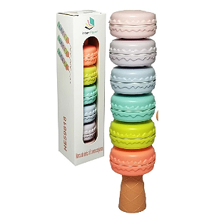 Marca Texto Donuts Com 6 Cores HE59818 Inter Paper