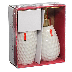 Conjunto Para Banheiro Argos Com 2 Peças 250/200ml Hauskraft