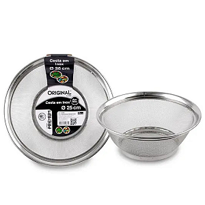 Escorredor Inox Premium Multiuso 25cm SL0298 Original