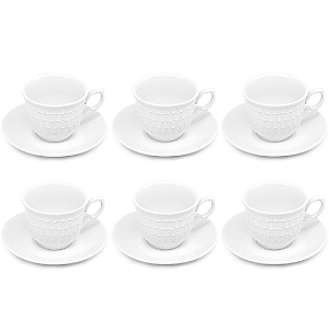 Conjunto De Xícaras Asdra 65ml Com 12 Peças Hauskraft
