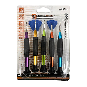 Jogo de Chaves de Precisão Com 7 Peças TRY-CC05 Troya Tools