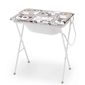 Banheira Bebê Com Suporte Standard II Panda 7080 Galzerano