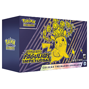 Jogo De Cartas Pokemon Box Treinador Avançado Fagulhas Impetuosas 35034 Copag