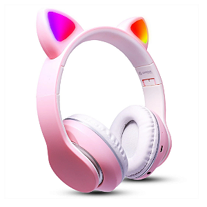 Fone De Ouvido Sem Fio Bluetooth Orelha De Gato Altomex A-087