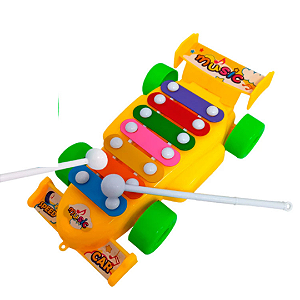 Xilofone Infantil Carrinho Musical DTY0960 Dute Toys
