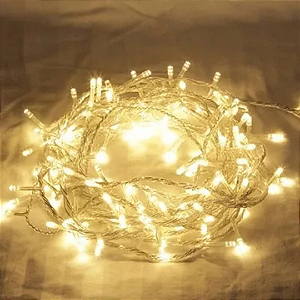 Pisca Pisca  100 Leds Branco Frio 9 Metros NT21110 Natal Kasa