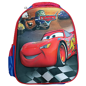 Mochila De Costas 3D Carros P