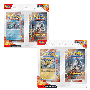 Blister Quadruplo Pokemon EV8 Fagulhas Impetuosas  Copag