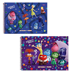 Caderno De Desenho Capa Dura Divertidamente 80 Folhas Foroni