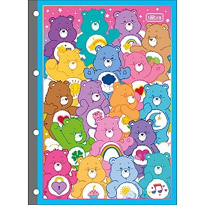 Refil Para Caderno Argolado Ursinhos Carinhosos 80 Folhas Tilibra