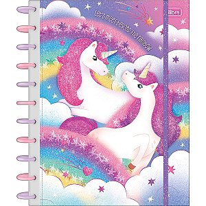 Caderno Tilidisco Connect Blink 80 Folhas Tilibra
