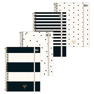 Planner Espiral Capa Dura West Village 2025 80 Folhas Tilibra