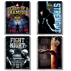 Caderno Espiral Capa Dura MMA 80 Folhas Credeal