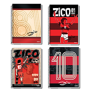 Caderno Espiral Capa Dura Zico 80 Folhas Credeal