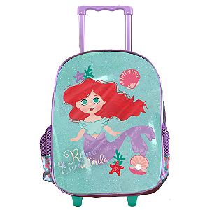 Mochila De Rodinhas Sereia YS42446-MC Yins Paper