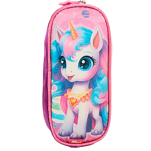 Estojo Infantil Unicórnio No Espaço YS42478-ES Yins Paper