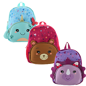 Mochila De Costas Infantil Baby Animals YS42432 Yins