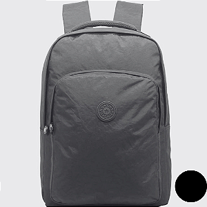 Mochila De Costas Casual Em Crinkle Preta YS41055P Yins Paper