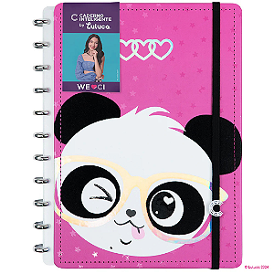 Caderno Pandalu Glow By Luluca CIGD4342 Caderno Inteligente