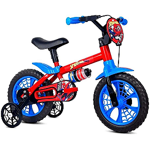 Bicicleta Spider Man Aro 12 Nathor