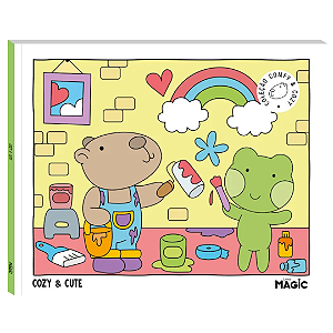 Livro Para Colorir Bobbie Goods Cozy E Cute 584679 Magic Kids