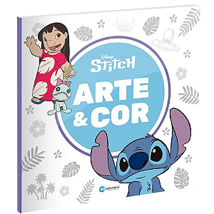 Livro Para Colorir Arte E Cor Stitch Culturama