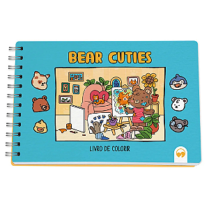 Livro Para Colorir Bear Cuties Vale Das Letras
