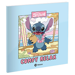 Livro Para Colorir Stitch Comfy Relax Culturama