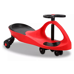 Ginga Car Com Rodas De Led Vermelho 335.3.01 Toy Mix