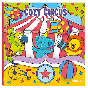 Livro Para Colorir Bobbie Goods Cozy Circus 84785 Magic Kids