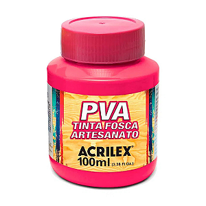 Tinta PVA Rosa Escuro 542 100ml Acrilex