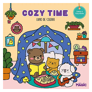 Livro Para Colorir Bobbie Goods Cozy Time 48 Páginas 84914 Magic Kids